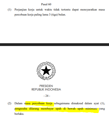 Menteri Pekerja RI tweet media