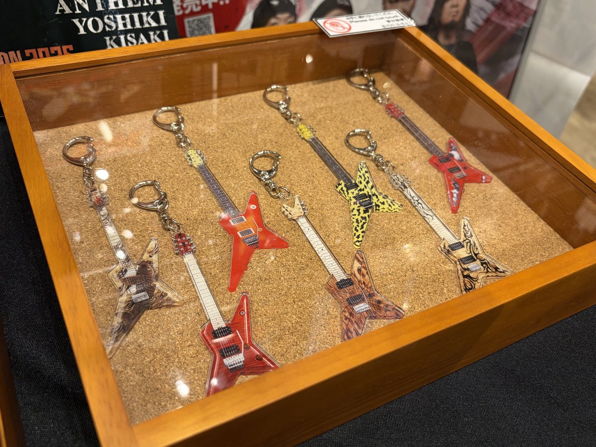 espcustomshop's tweet image. 【#LOUDNESS × #ESP POP UP SHOP】開催中🚩

特製アクリルキーホルダーサンプル展示中❗️

歴代のシグネチャーモデルがアクキーに！！
ファンにはたまらないアイテムになってます🔥

絶賛ご予約受付中✨

#espguitars #killerguitars #推し活