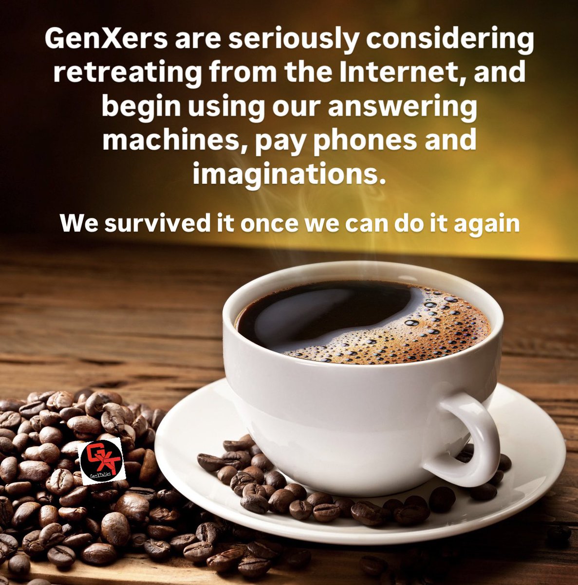 Gen X Talks tweet media