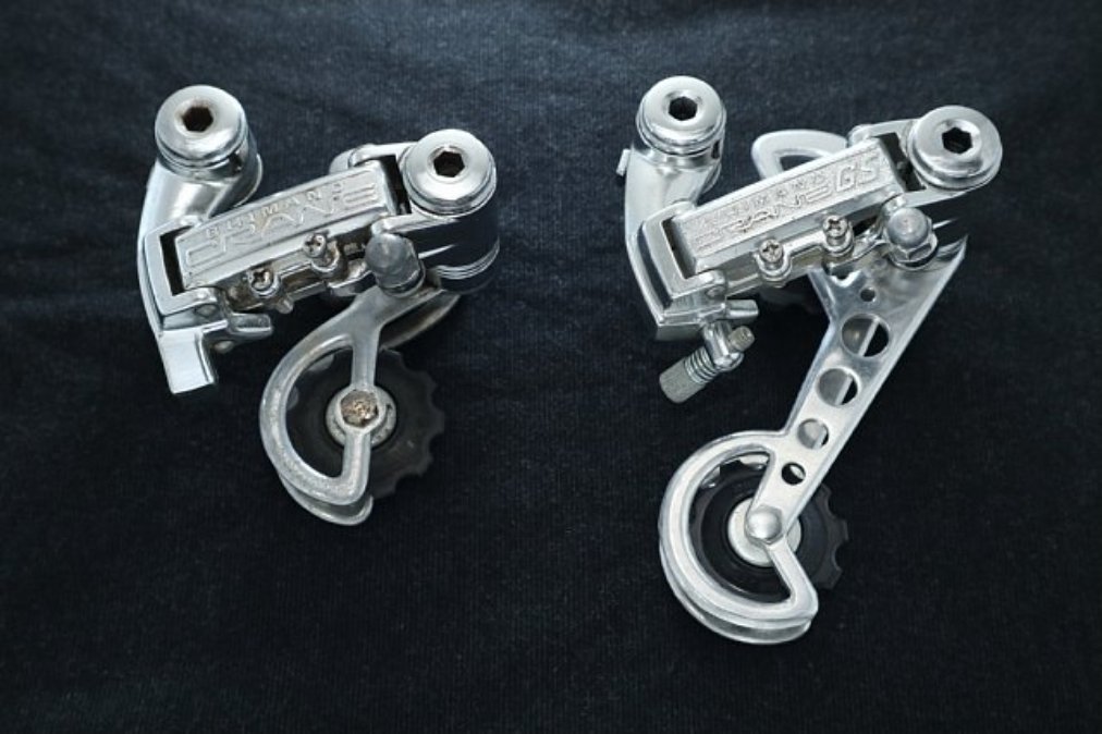 追記 この自転車のRDは 『シマノ クレーンGS』 最初期のデュラエース