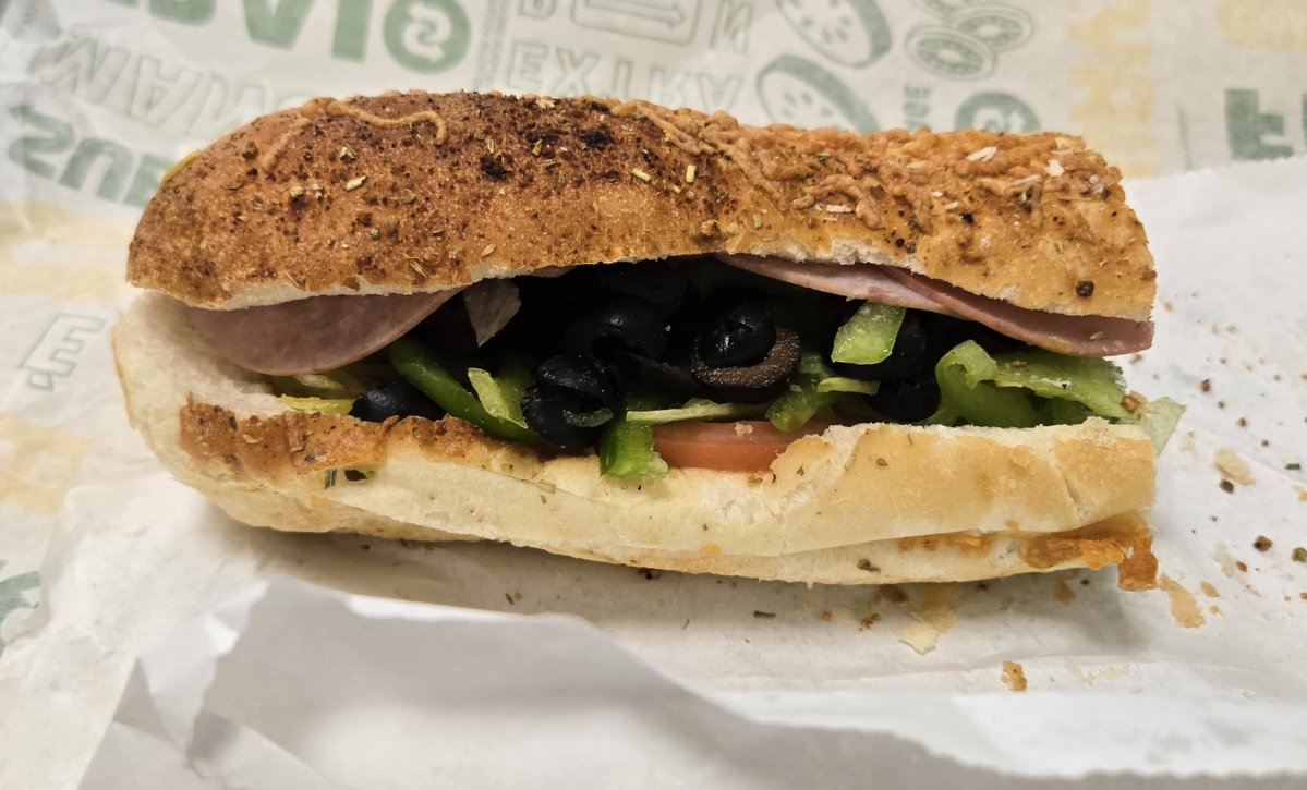easygoingkay's tweet image. #subway turkey #sandwich in #kelowna canada