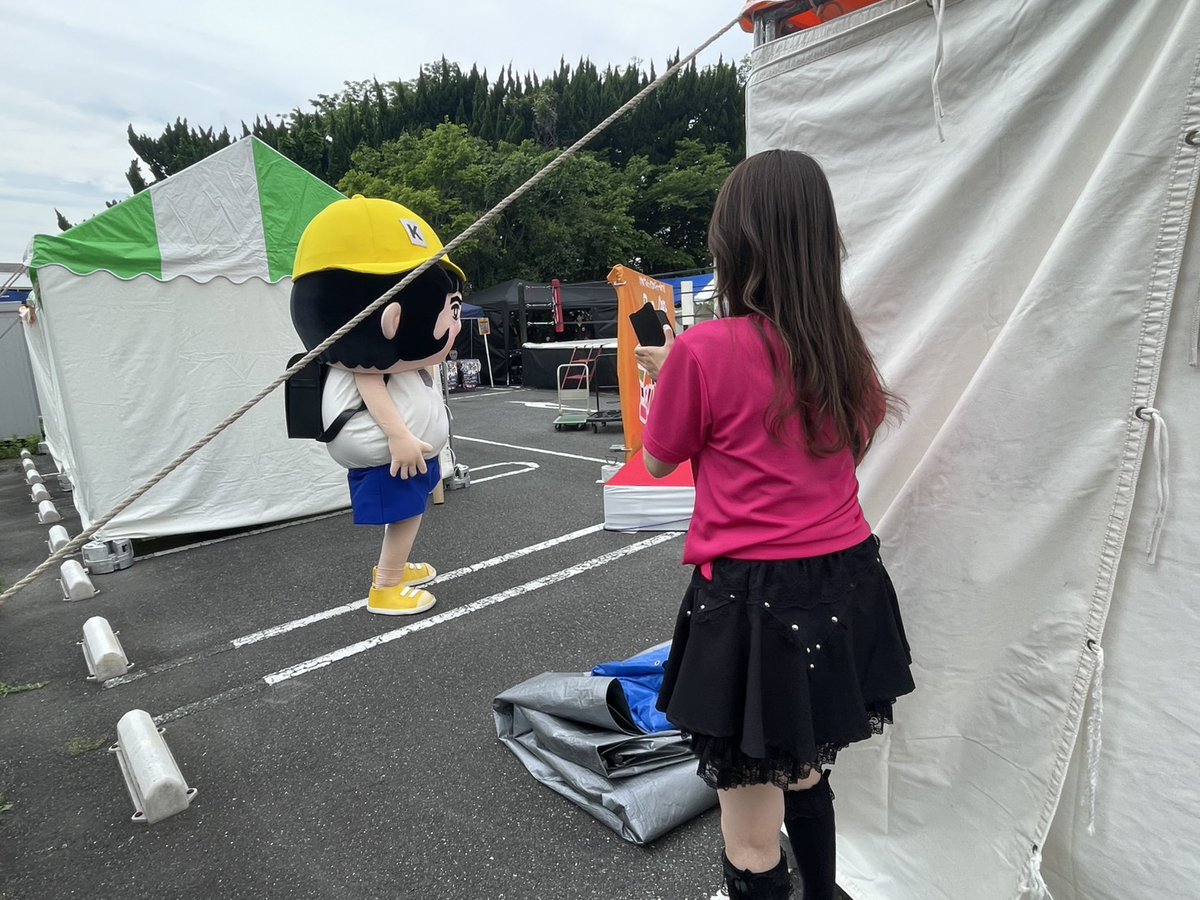 YuukiOfficial's tweet photo. 本日ララガーデン川口、ミッカル祭り、始まってます！
なんと！？🥲まご兵衛が午前中までしかいないみたいで、私のステージはきゅぽらんと二人で出演します⭐
12:50~です！
ぜひみなさんも一緒に踊って下さいね♪ https://t.co/MSByd2fffL