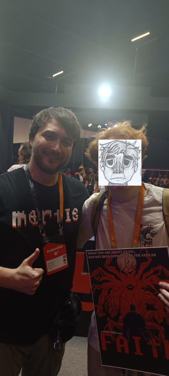 YUORKI1's tweet photo. I got to meet @Airdorf at Gamescom Latam 2026 and test out early the @TenebrisSomnia bathroom stall.

Amazing experience, I never took a shit so immersive in my life. 10/10 I can't wait for you guys to try out https://t.co/LQiRg1svH9
