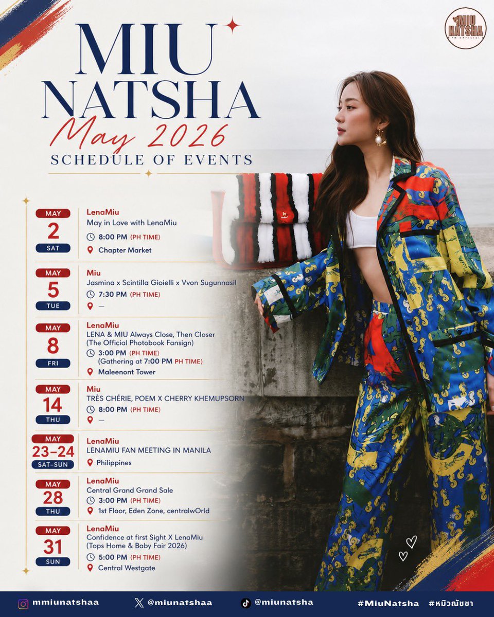MIU NATSHA PH OFFICIAL tweet media