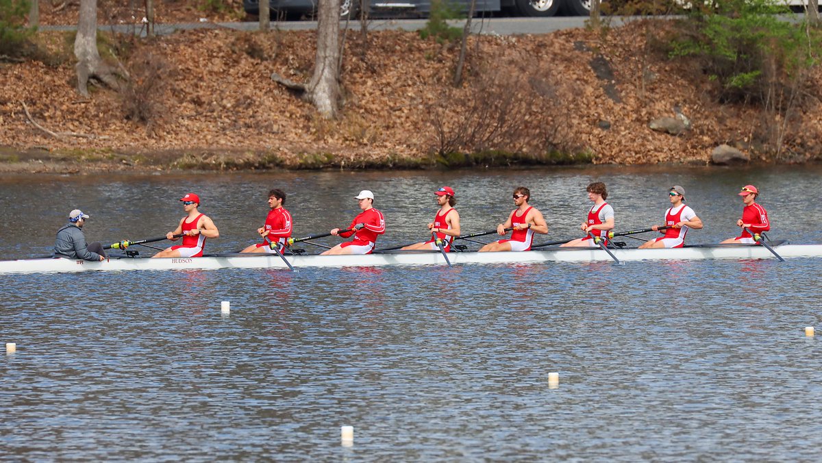 WPIAthletics's tweet photo. .@WPIMRowing advances multiple boats and delivers across the board at the NERCs highlighted by a 🥇 win in the 3V8 petite final ✅

Runner-up finish for the 2V4 in the grand final, and 3 additional podium outings ☺️

NIRCs 🔜

📰-https://t.co/PiRdHwz3eA

🚣‍♂️x🐐
#GoatNation #d3row https://t.co/2hWpP0esPj
