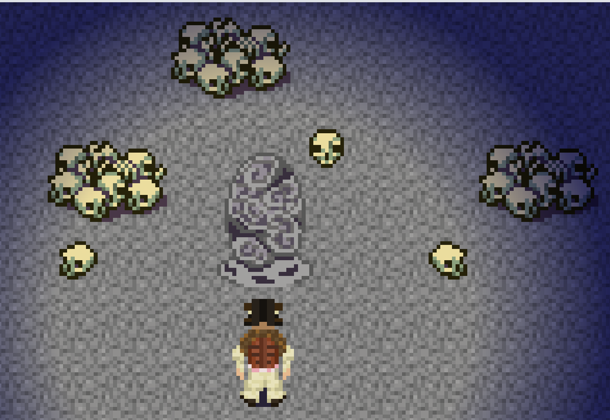 MoldfishDev's tweet photo. Time to learn skills at the clay shrine and ancient obelisk!!

#indiedev #gamedev #indiegame #screenshotsaturday https://t.co/4LEjgjRY3u