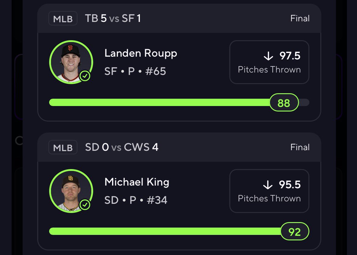 Quitzypoo's tweet photo. @PrizePicksValue bro went on a streak https://t.co/mzyUmDPNj3