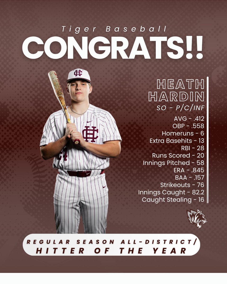 baseball_hchs's tweet photo. 🚨ALL DISTRICT REGULAR SEASON🚨 https://t.co/Hzo9bzxApV