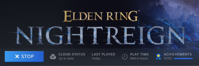 the evil fucking Nightreign play time