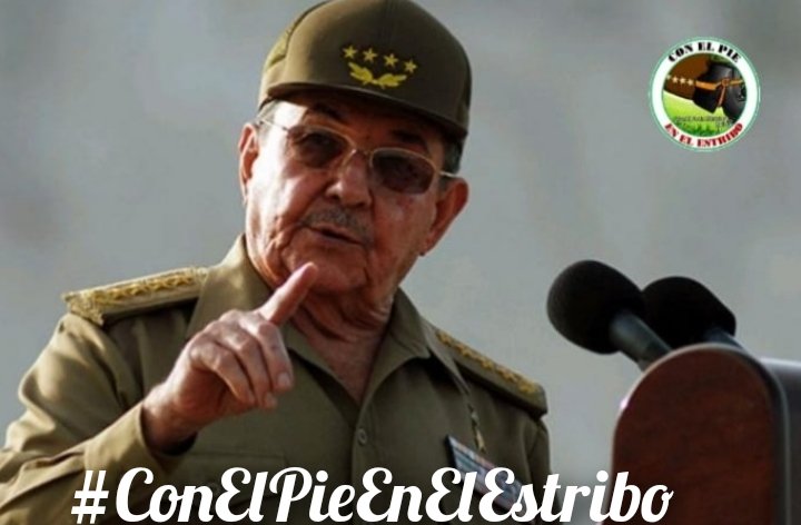 Ante la nueva escalada genocida y bélicistas de la administración de los EEUU  este 1ro de Mayo,  tengamos presente las palabras de Raúl👇

(...) Cuba ha demostrado que sí se pudo, sí se puede y sí se podrá luchar y alcanzar la victoria.
#LaPatriaSeDefiende 
#ConElPieEnElEstribo