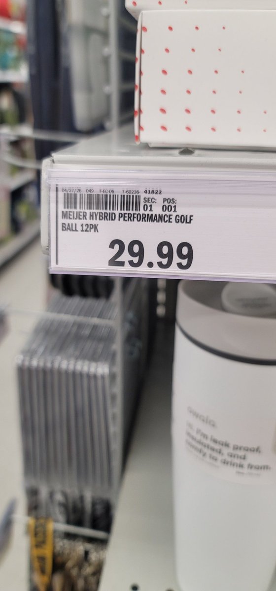 sskt77's tweet photo. @GolfSpyT well, didn't expect Meijer to join the golf ball market, but here we are 🤔 https://t.co/mPs69TenNl