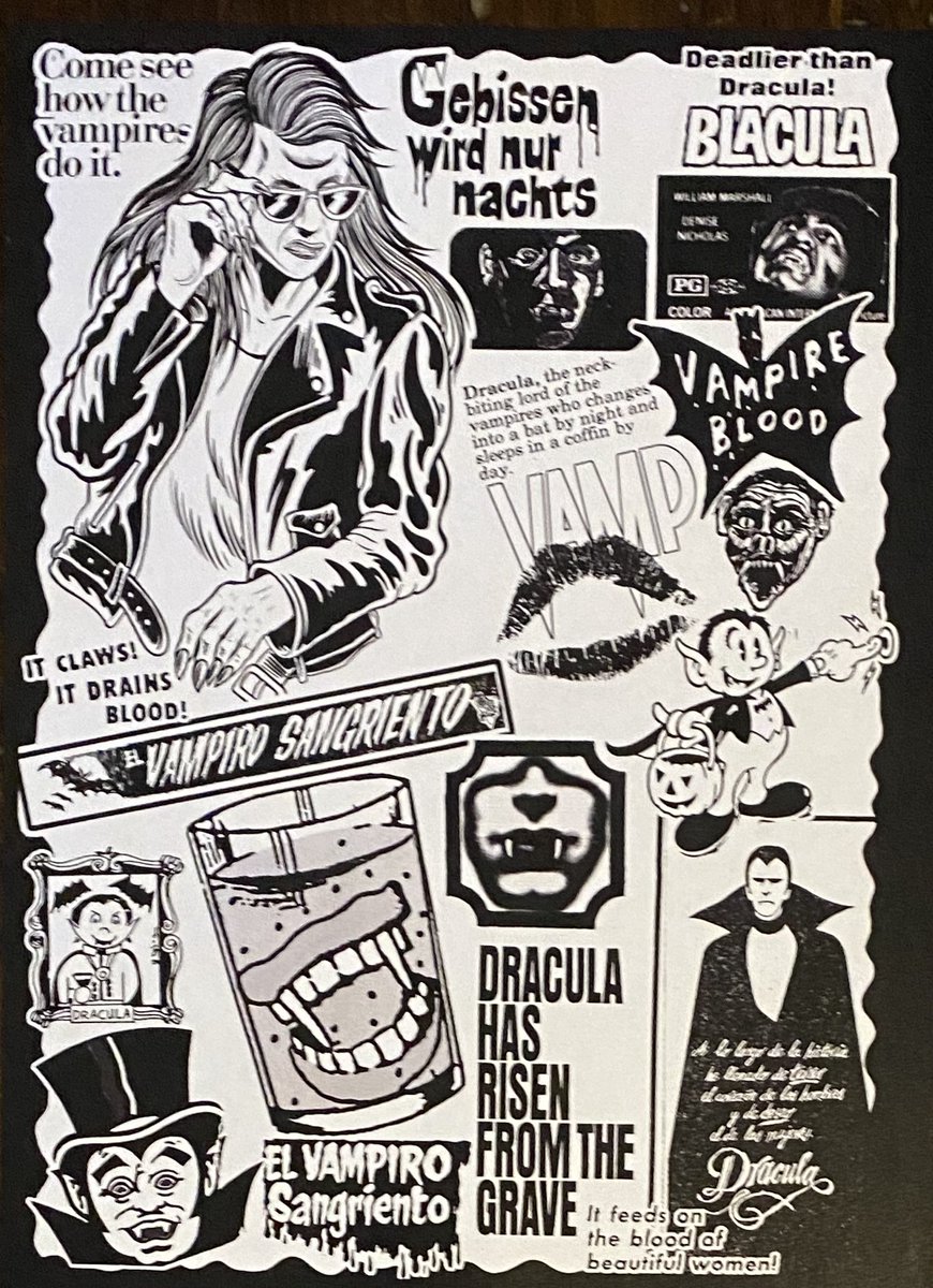 pencil_army's tweet image. The magazine even comes with a mini-poster which itself comes with a one-sheet!  A nice monsterrific bonus and an example of what the magazine itself is like.

#MonstermaniaMagazine #UKHorror #PhysicalMedia