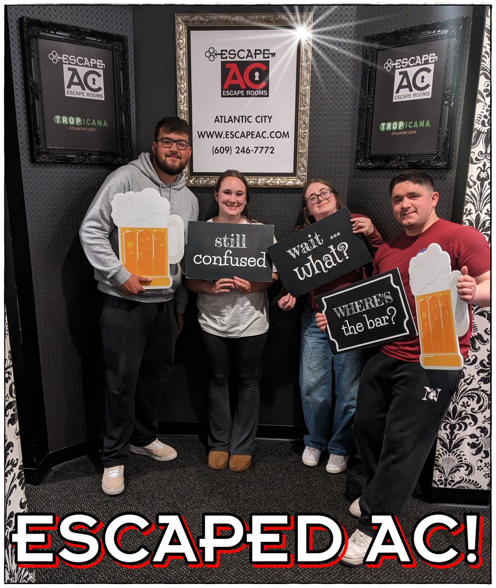 Escape AC - Escape Rooms @Tropicana tweet media