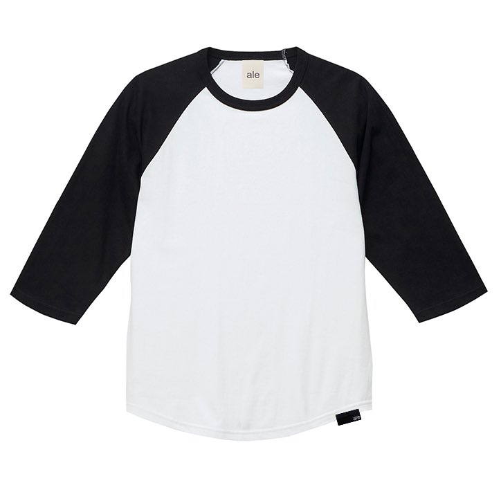 ale_crew's tweet image. かわうそくんのラグラン3/4スリーブTシャツ入荷しました♪

#ale #オリジナルウエア