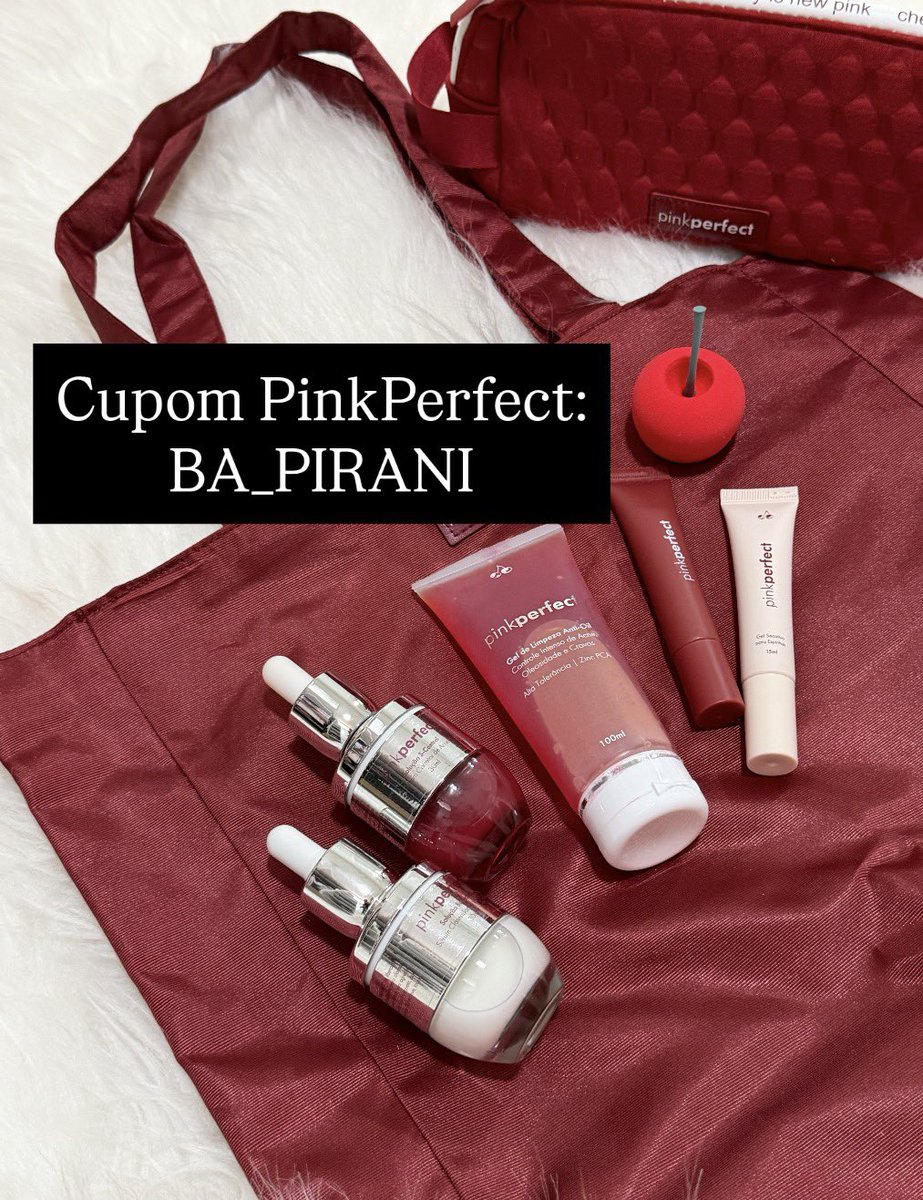 bapirani's tweet image. Cupom de desconto PINK PERFECT 

🌸 BA_PIRANI 🌸
.
Aproveitem!! PINKPERFECT 

#CupomDeDesconto #pinkperfect #skincare #cupompinkperfect
cupom ativo PINKPERFECT