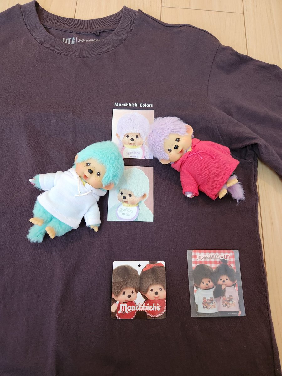 A9sSG3Itenvlvsn's tweet image. モンチッチのUT買いました。
購入したレシートと一緒に紙が出てきてそれを店員さんへ渡したらカードいただけました。
カードの種類は1種類だけだそうです。
Tシャツのタグも可愛いので捨てれません🍀
#モンチッチ
#UT
#UNIQLO