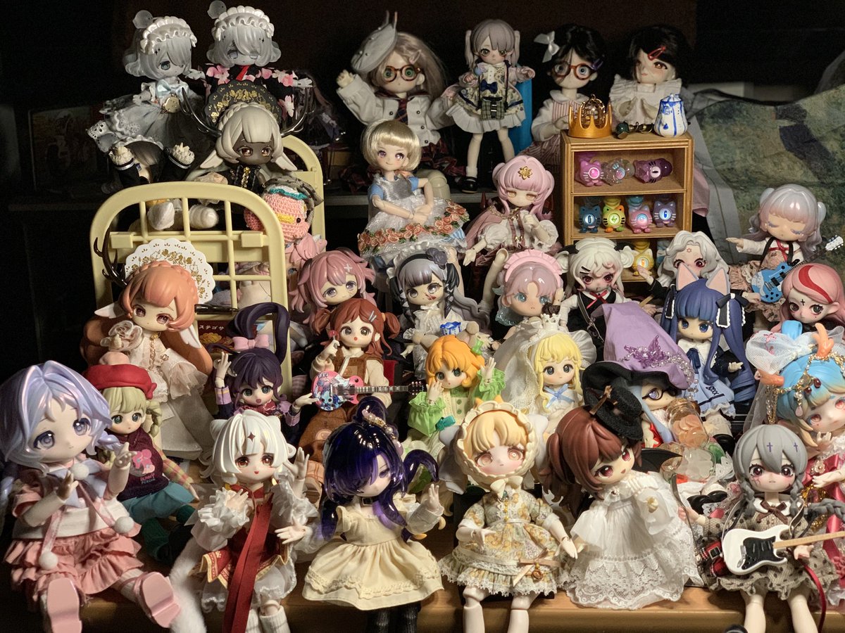 うちのブラインドドール30人全員集合です。みんな良い顔してます