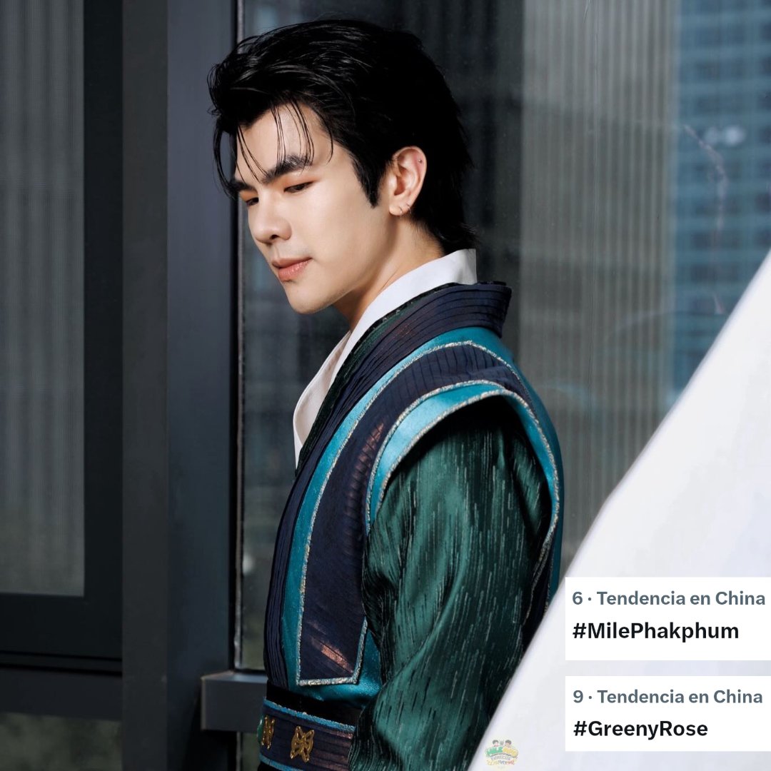 For almost 24 hours, the hashtags #MilePhakphum and #Greenyrose have remained trending in China, holding the 6th and 9th positions.
#ShineXianFansignMILE
<a href="/milephakphum/">mile phakphum</a>