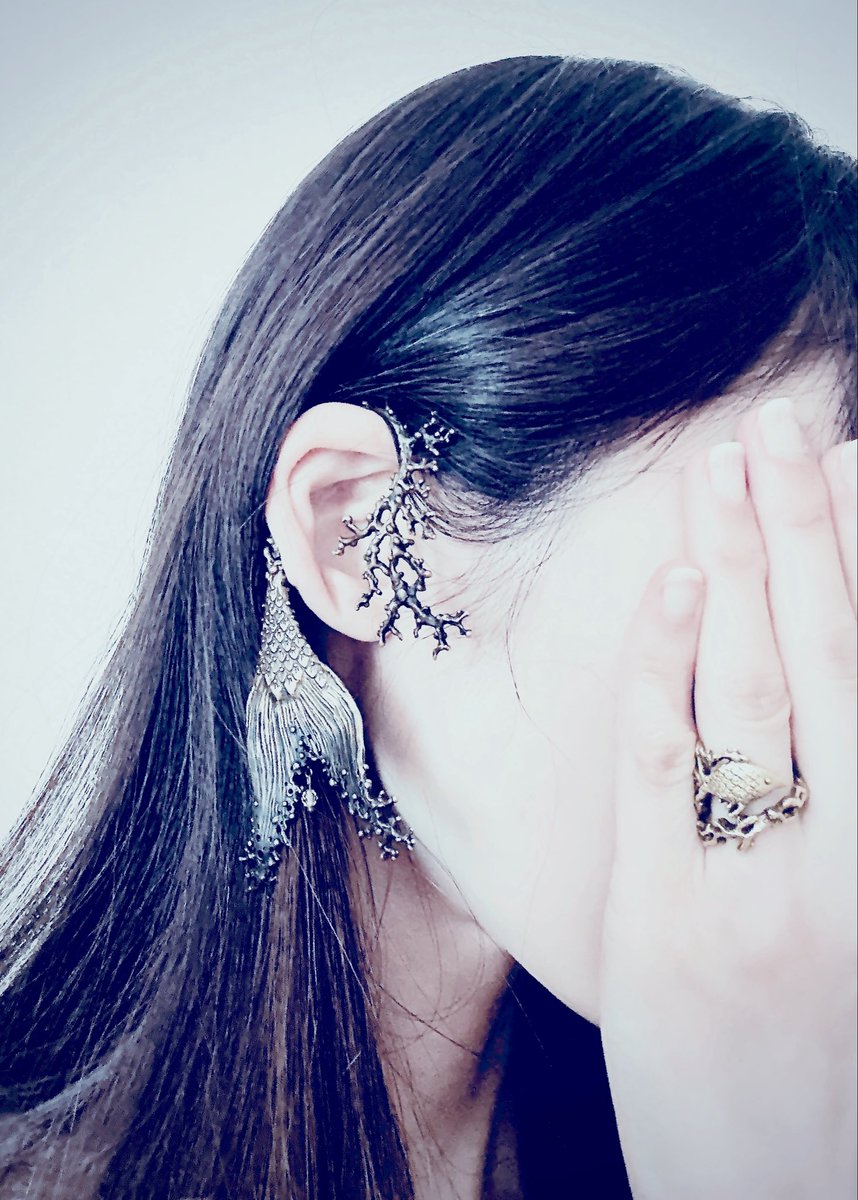 sea_cret_'s tweet photo. 昨日の #ベルベットノット人形展
にお伺いした時のコーデ

Lhianann;Sheeさん（@shee___p ）のドレスとアクセサリーを身につけて行きましたଘ(੭´꒫`)੭̸* https://t.co/mdzMbLC7xY