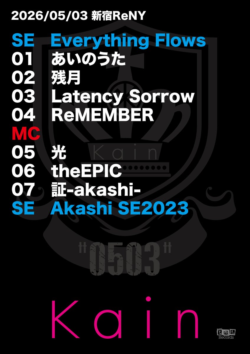 kαin 藤田幸也　d≒sire 独白福袋 ありがとう。（2026.05.02）
