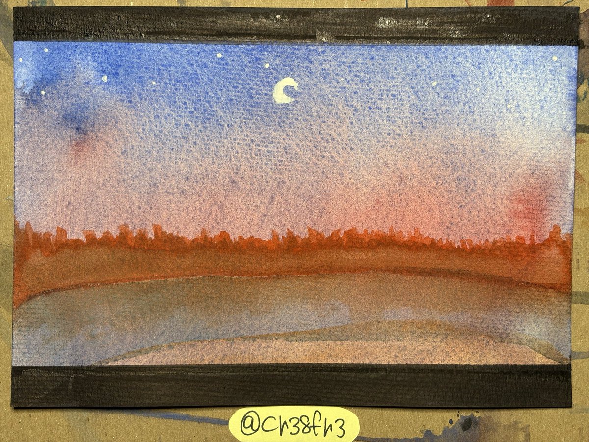 cr38fr3's tweet image. Cinematic Island 🎦🏝️
#illusrtation 
#watercolor
#painting