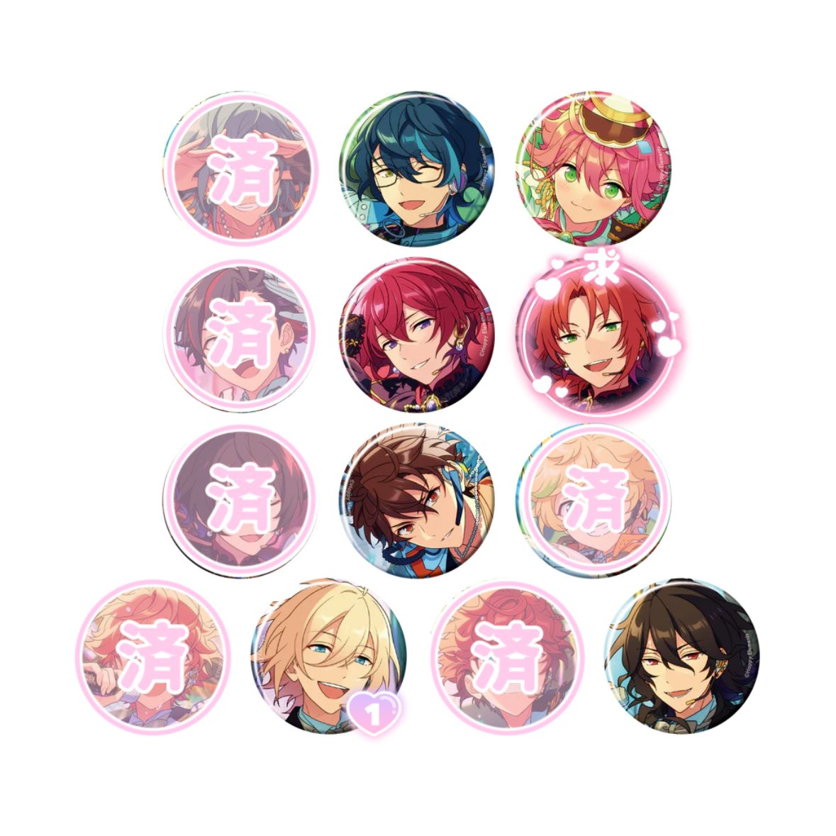 交換】あんスタ コレクション缶バッジ コレ缶 2026 idol casual April