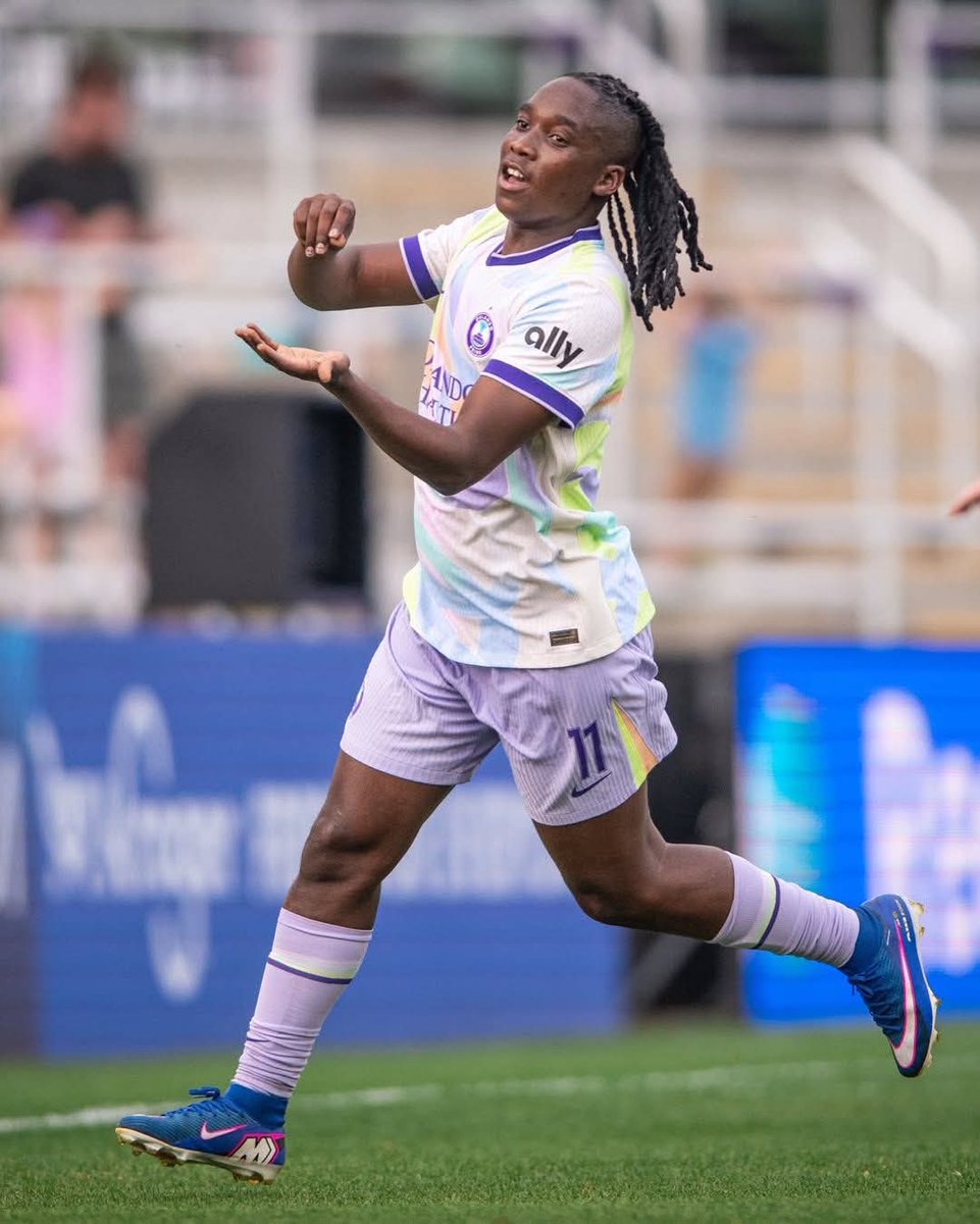 BarbraBanda11's tweet photo. Bitter sweet moment- happy to be on target with a brace but again not enough to help my team get maximum points which was the target, unfortunately we fell short. 

We focus on the next one to try and get the win we want and need. 

We are Orlando Pride. 

#BB11 https://t.co/DUOSRJmoYg