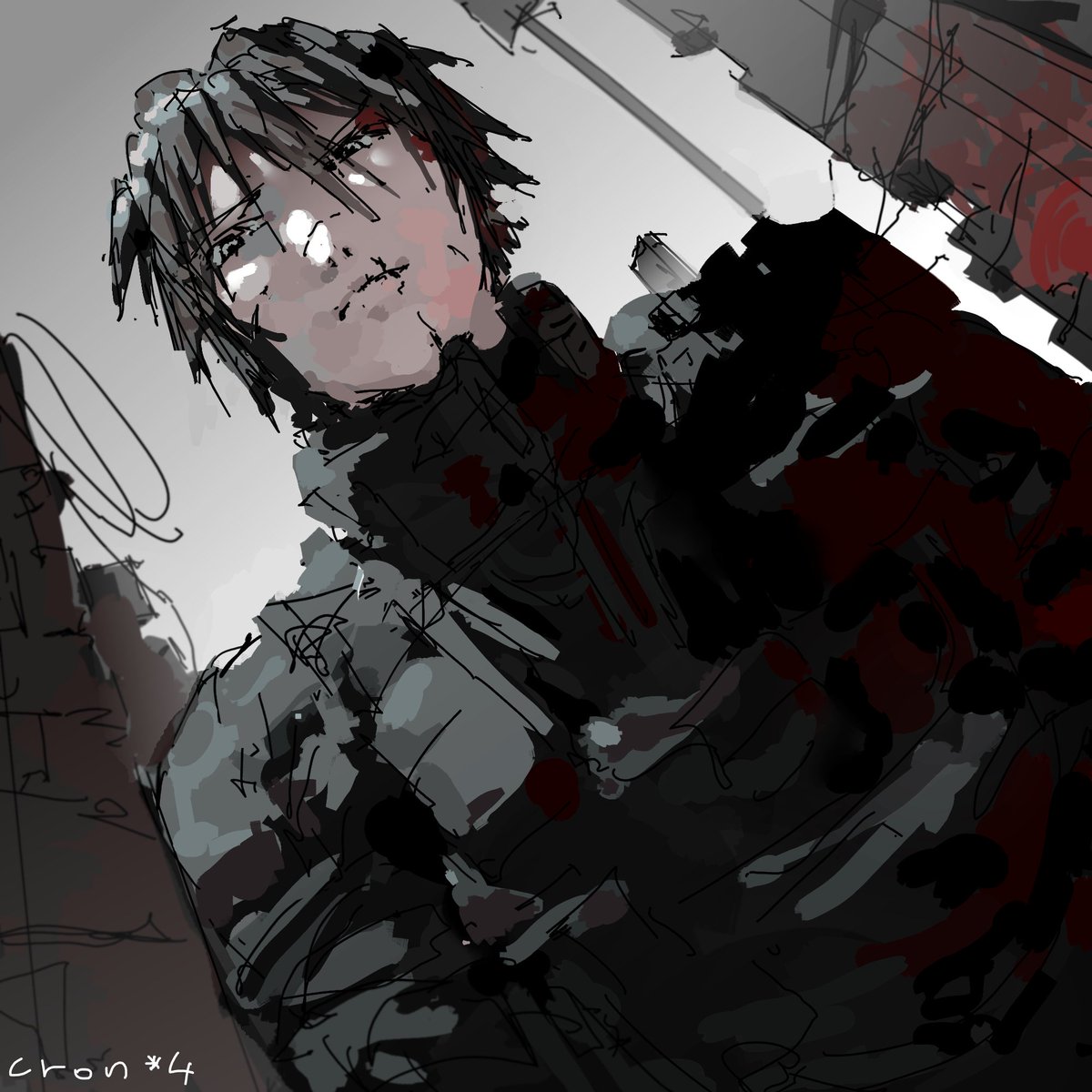 cronasterisk4's tweet photo. I'm looking for the Net Terminal Gene. #blame #fanartㅤㅤㅤㅤ https://t.co/qedleqFVFl