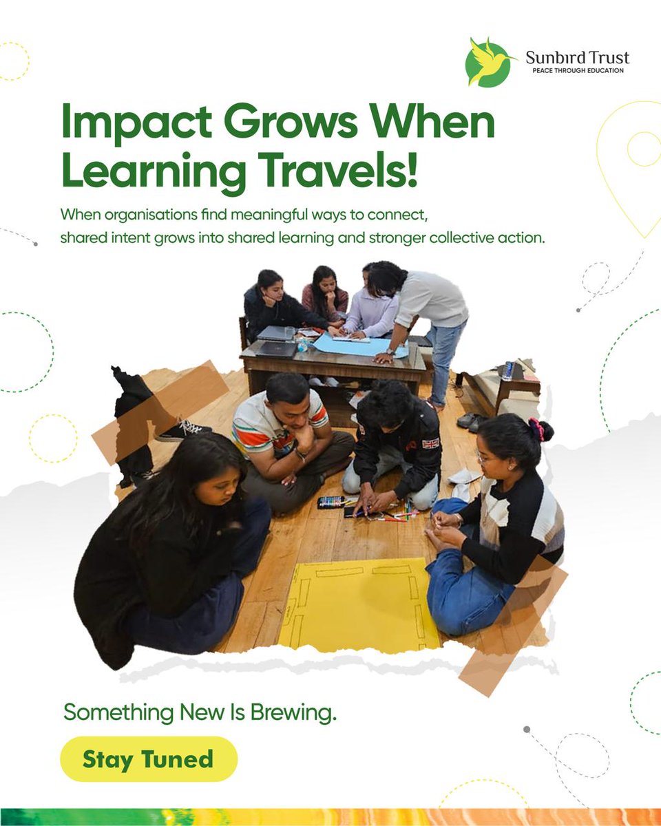 When learning travels, impact multiplies.

Across the development sector, powerful ideas are taking shape every day — but too often, they remain within organisational walls.

Something new is coming to connect ideas, people, and possibilities.

Stay tuned.

#SunbirdTrust
