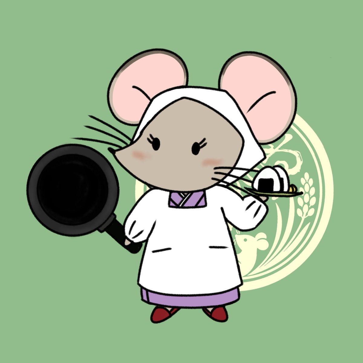 今日は6匹めの仲間を紹介するよ⭐️🐭 ＼ お料理上手な僕らの母ちゃん