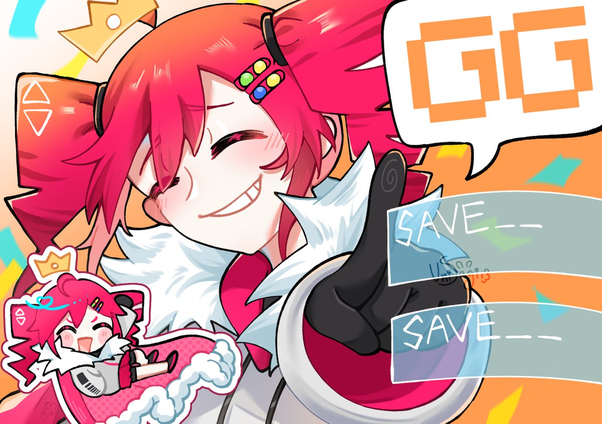 Unisagii's tweet photo. GG!

#ChenoART #vocaloid #重音テト https://t.co/2Gcg7h35lO