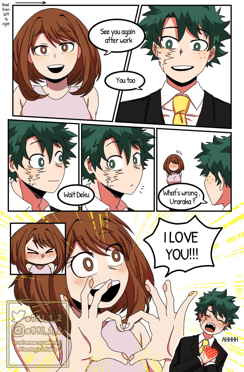 1MU_1_2's tweet photo. Reupload cause I love this one a lot :'33
Read from left to right 
#izuocha https://t.co/i443Awt5aU