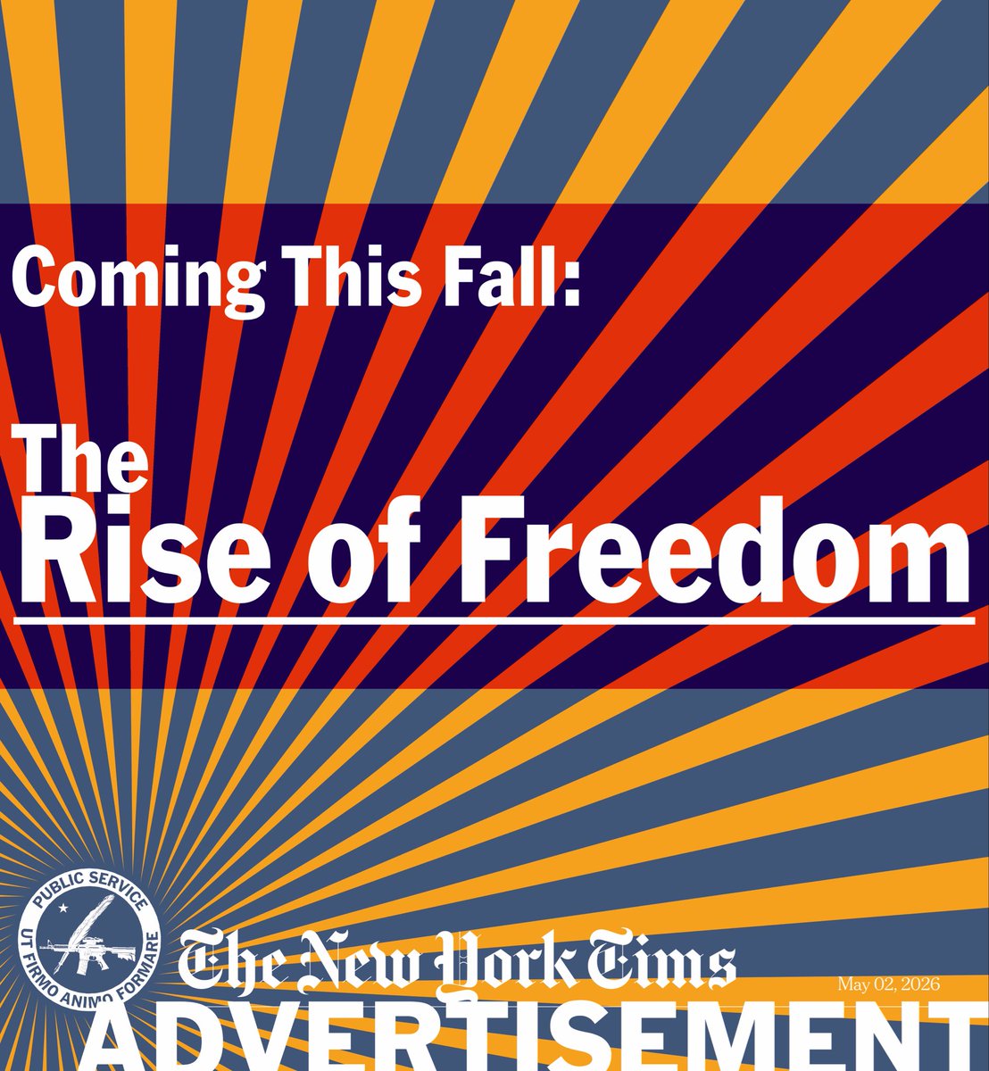 paporiello's tweet image. Coming This Fall: The Rise of Freedom. A Republic for which it was founded becomes A Better Union. Universities, promoting greater diversity of thought, Journalism less propagandic, &amp;amp; Leftist  being seen as thee threat to civilization and society #Monterey #California #Whitehouse