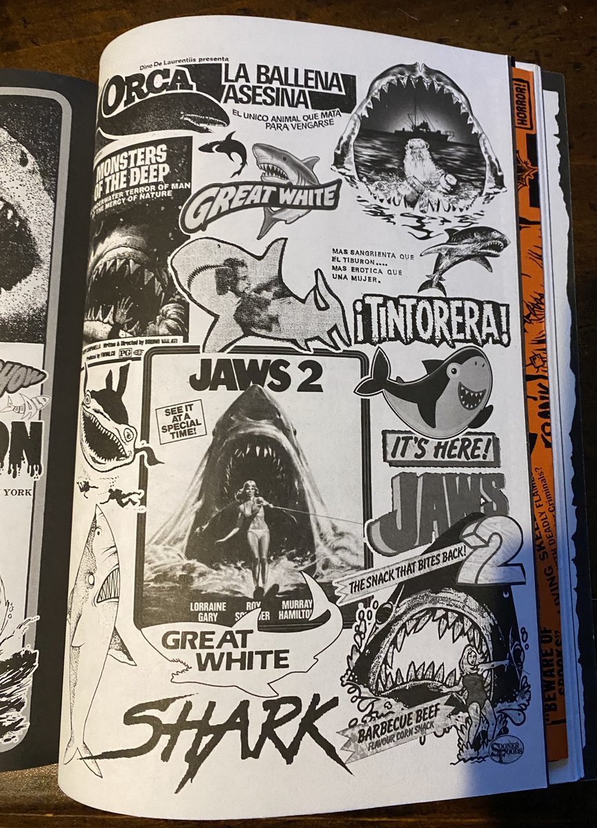 pencil_army's tweet image. Three of my favorite pages from Monstermania #2

#PhysicalMedia #MonstermaniaMagazine #Shark #Jaws #Tintorera #Orca