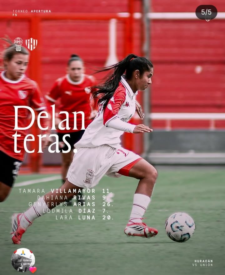 #Huracan convocadas Huracán vs Unión femenino 
seguínos puebloquemero 
#VamosGlobo #elglobo
#HuracánYNadamas
<a href="/CAHuracan/">CA Huracán</a> <a href="/ElOjo_Huracan/">El Ojo del Huracán</a>