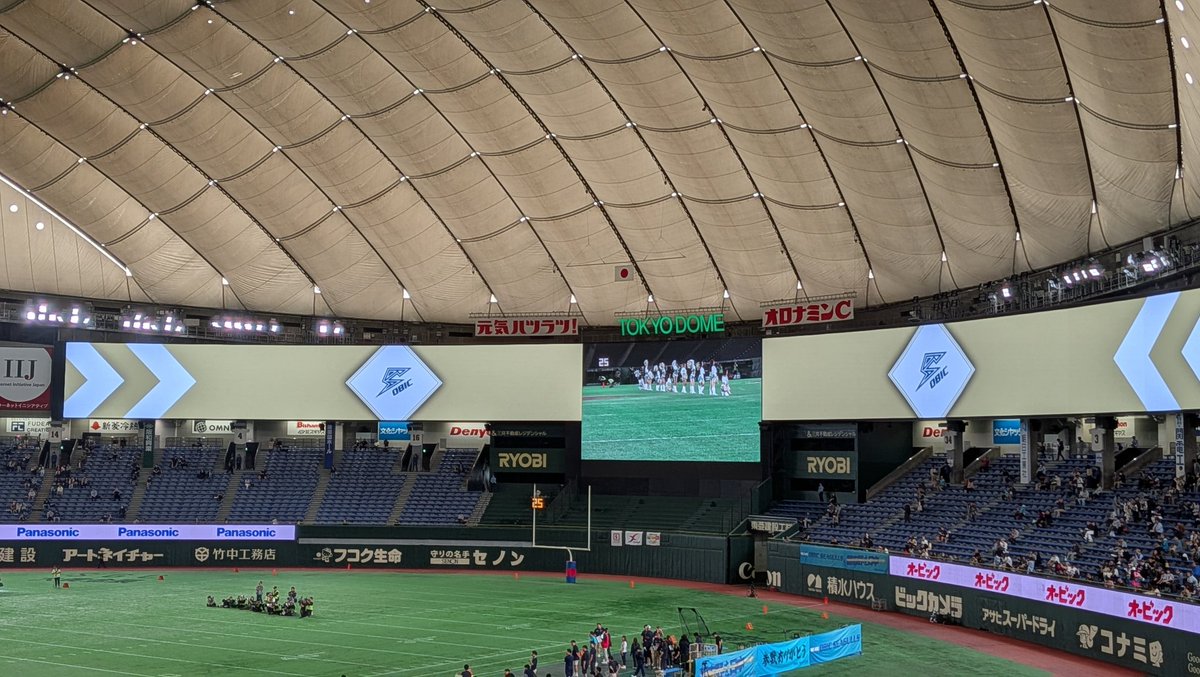 tora_twi's tweet image. 今日はここから🏈
#Xリーグ #Xleague #Premiere