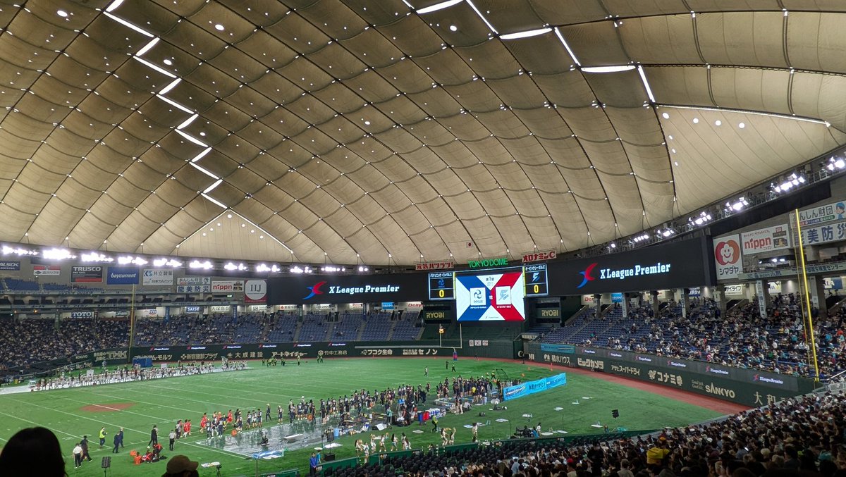 tora_twi's tweet image. 今日はここから🏈
#Xリーグ #Xleague #Premiere