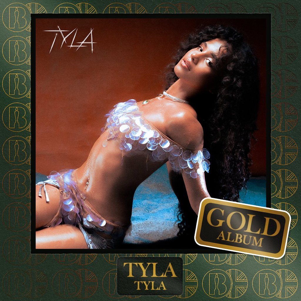 TYLA STILL THE ONLY FEMALE AFRICAN ALBUM CERTIFIED IN: 🇺🇸 United