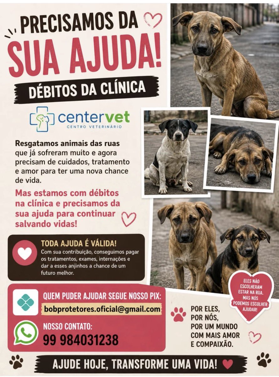 hailsbiez's tweet photo. gente, queria pedir ajuda pra um abrigo de animais aqui da minha cidade 

uma cidade pequena, eles são o único abrigo daqui e recebem poucas doações. uma clínica veterinária ajudava eles, mas a dívida ficou muito alta e talvez parem de ajudar também+
#ShakiranaGlobo https://t.co/zH2bE3mxPQ