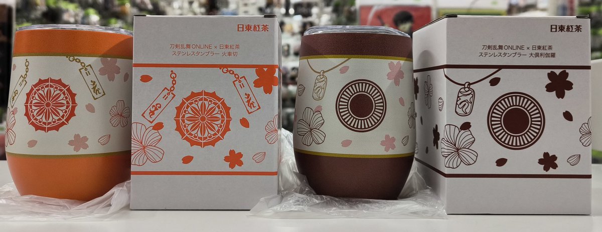 入荷情報】 刀剣乱舞 とうらぶ 日東紅茶 コラボ ステンレスタンブラー