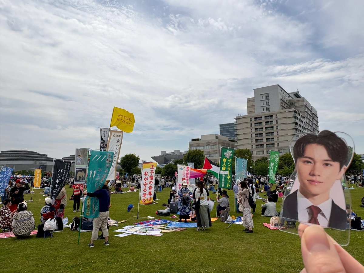 noi_chu's tweet photo. 大空こうきが憲法大集会を案内するよ

#憲法大集会2026 https://t.co/vcwycxvpsE