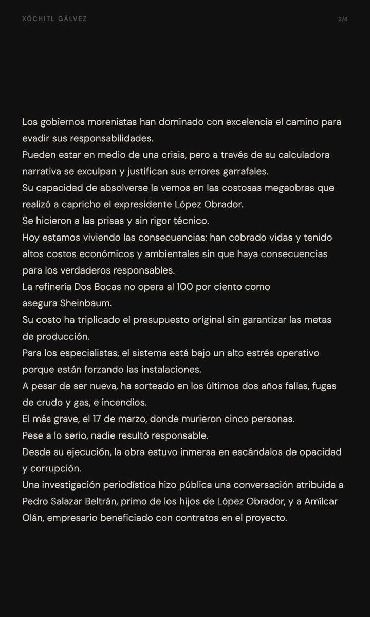Xóchitl Gálvez Ruiz tweet media