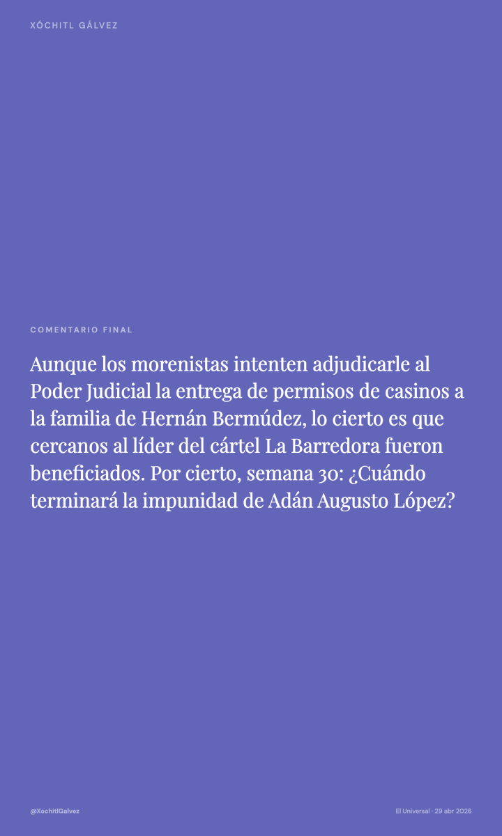 Xóchitl Gálvez Ruiz tweet media