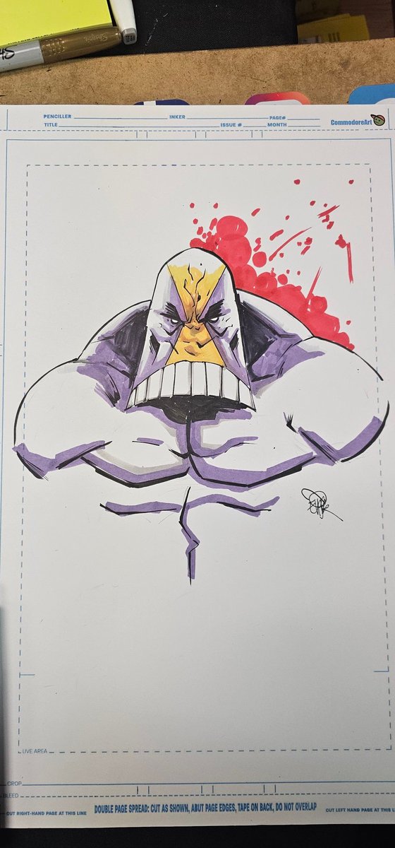 eugenecommodore's tweet photo. The Maxx commission. #themaxx #imagecomics #samkieth https://t.co/dVPyHMUs9M