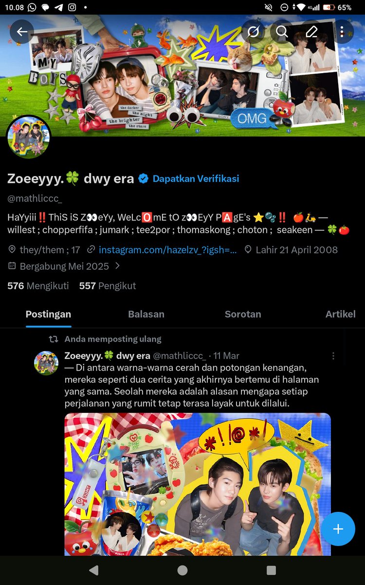 Zoeeyyy.🍀 dwy era tweet media