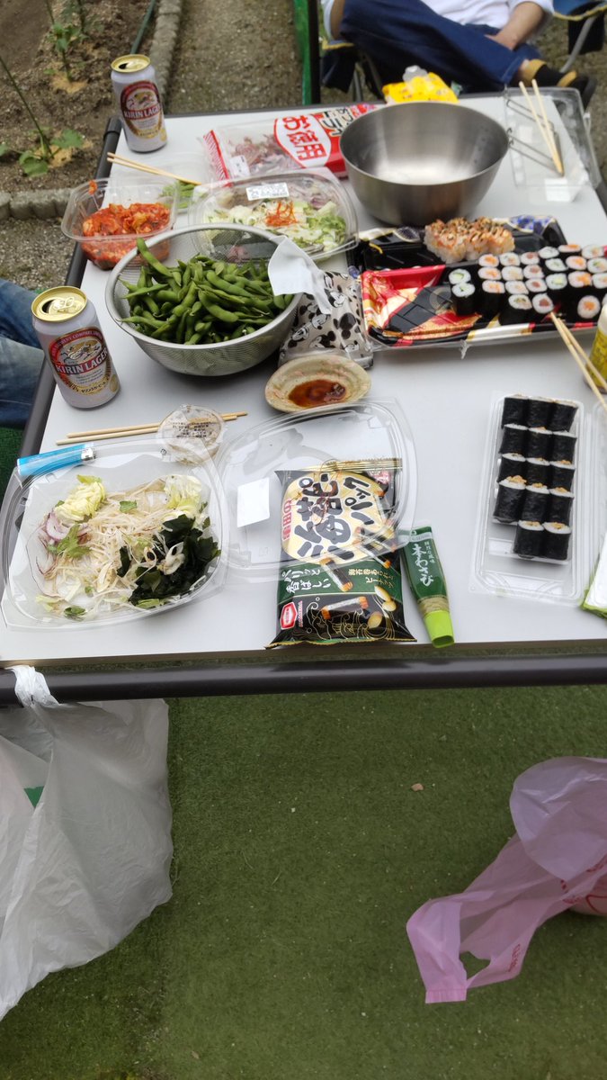 hatugachan's tweet photo. 1年ぶりのコーダイバーベキュー始まりました！ https://t.co/k3GAl7APts