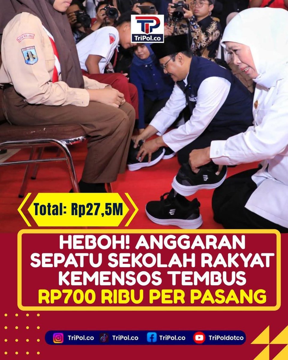 sabtudepan's tweet photo. Berapa harga wajar untuk pengadaan sepatu di bawah ini kalo pake standar pengadaan Pemerintah?
Mari kita bahas MENURUT pengetahuan saya (punya sertifikat Pengadaan Barang dan Jasa lv 1)
Harga tertinggi marketplace : 183.000
Keuntungan rekanan 15% (batas wajar maksimal): 27.450
PPN : 18.135
Pph ps 22 : 4.121
PNBP inaproc : 1.830
Total : 234.536
Atau bulatkan jadi 250.000 bisa lah.
Jadi angka 700.000 dapat darimana?
Wallahualam bissawab
CMIIW 🙏
