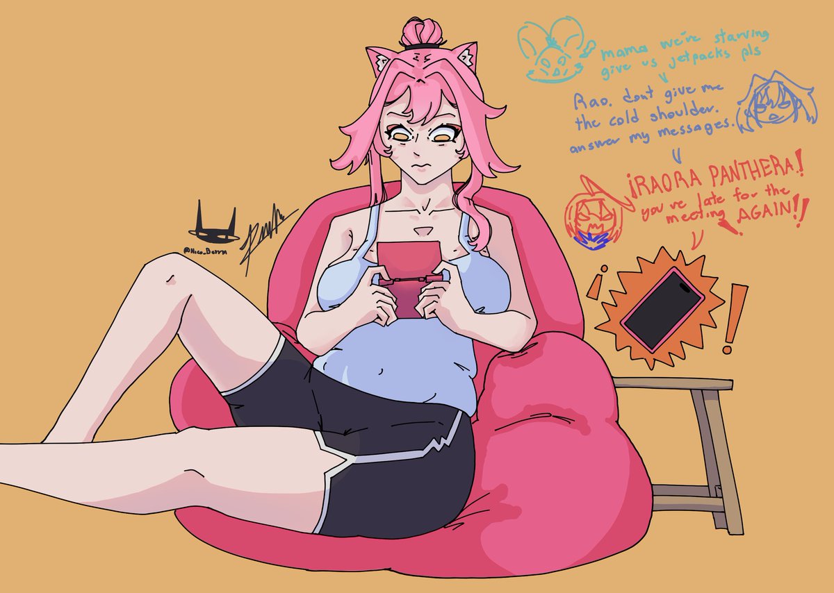 Nico_Berrm's tweet photo. Raora hard at work!

#RaorArt https://t.co/t1XIsApJnc