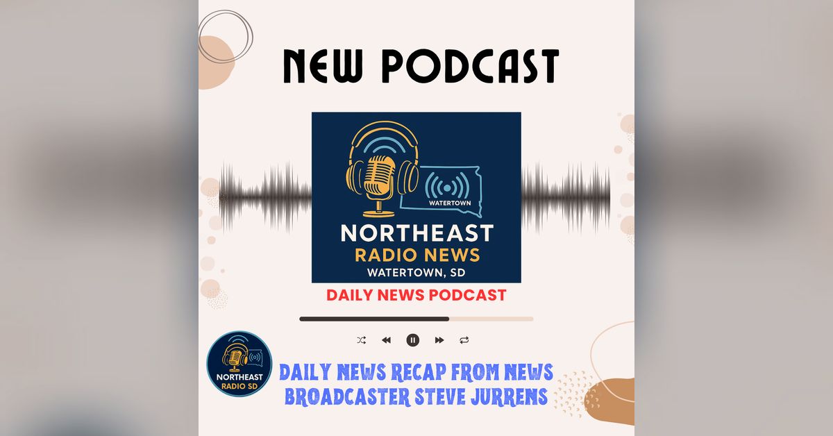 NERadioSD's tweet image. LOCAL and State News and in-depth interviews ON-DEMAND! 
Check out, follow, subscribe, and share the Northeast Radio SD PODCAST!
👉  zurl.co/rPLSx 

#northeastradiosd #northeastradiosdnews #localnews #southdakota #watertownsd 
#statenews #podcast #onlineradio #ondemand