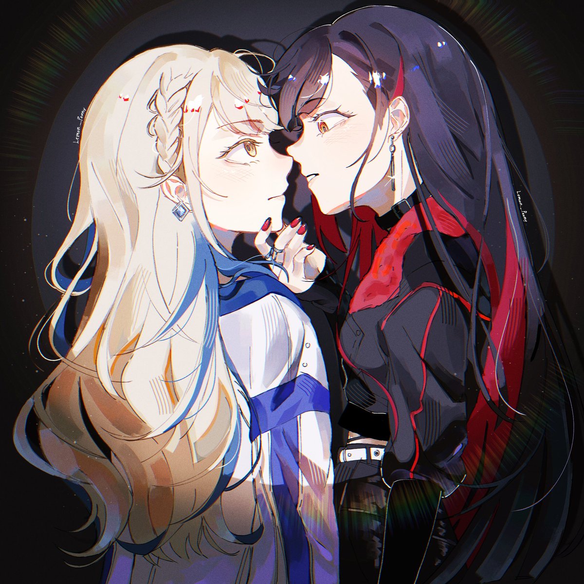 Honestly gave up on the lighting so were doing the circle lighting again #Anhane #pjsk #prsk_FA #prsk_gl
